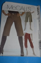 5475 SHORTS CUFF OR NOT, BANDED KNICKERS PATTERN 6-14
